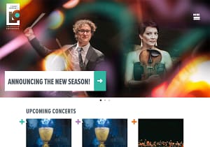 Louisville Orchestra's Website